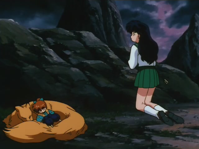 Inuyasha Ep 10: Phantom Showdown The Thunder Brothers vs Tetsusaiga @ 00:13:37
