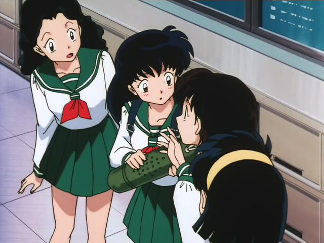 Inuyasha Ep 13: The Mystery of the New Moon and the Black-Haired Inuyasha @ 00:01:04