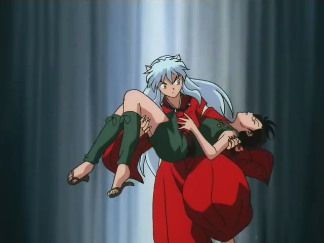 Inuyasha Ep 13: The Mystery of the New Moon and the Black-Haired Inuyasha @ 00:02:43