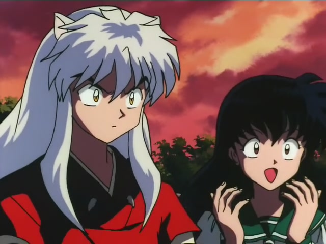 Inuyasha Ep 13: The Mystery of the New Moon and the Black-Haired Inuyasha @ 00:05:44