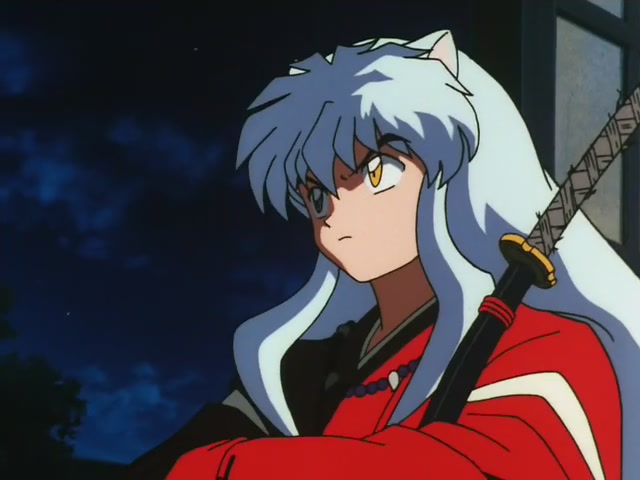Inuyasha Ep 13: The Mystery of the New Moon and the Black-Haired Inuyasha @ 00:06:05