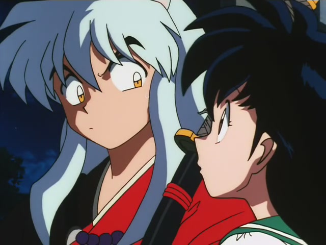 Inuyasha Ep 13: The Mystery of the New Moon and the Black-Haired Inuyasha @ 00:06:18