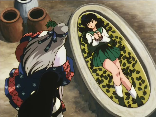 Inuyasha Ep 15: Return of the Tragic Priestess Kikyo @ 00:02:47