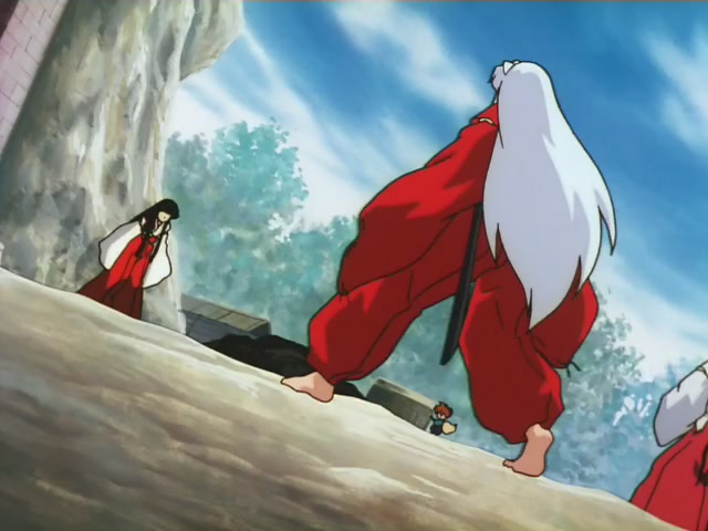 Inuyasha Ep 15: Return of the Tragic Priestess Kikyo @ 00:08:27