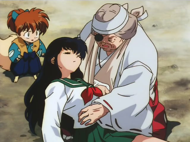 Inuyasha Ep 15: Return of the Tragic Priestess Kikyo @ 00:12:07
