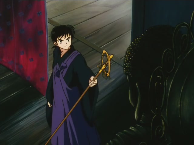 Inuyasha Ep 16: Mystical Hand of the Amorous Monk Miroku @ 00:03:56