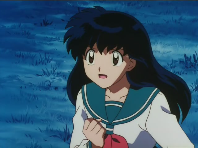 Inuyasha Ep 23: Kagome's Voice and Kikyo's Kiss @ 00:01:38