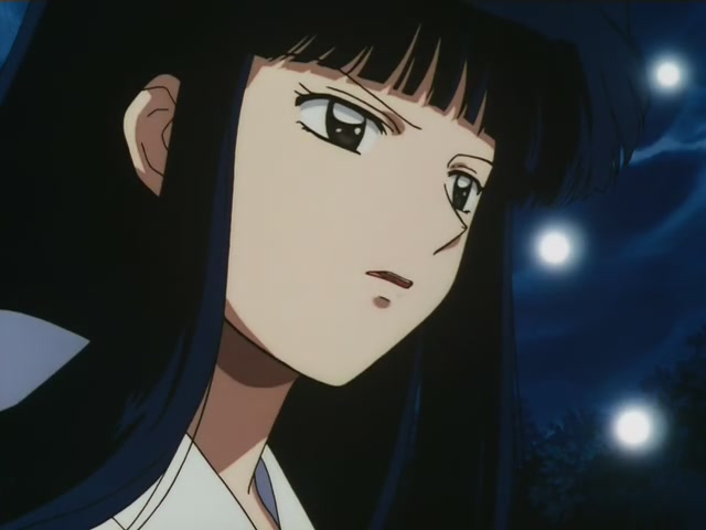 Inuyasha Ep 23: Kagome's Voice and Kikyo's Kiss @ 00:05:52