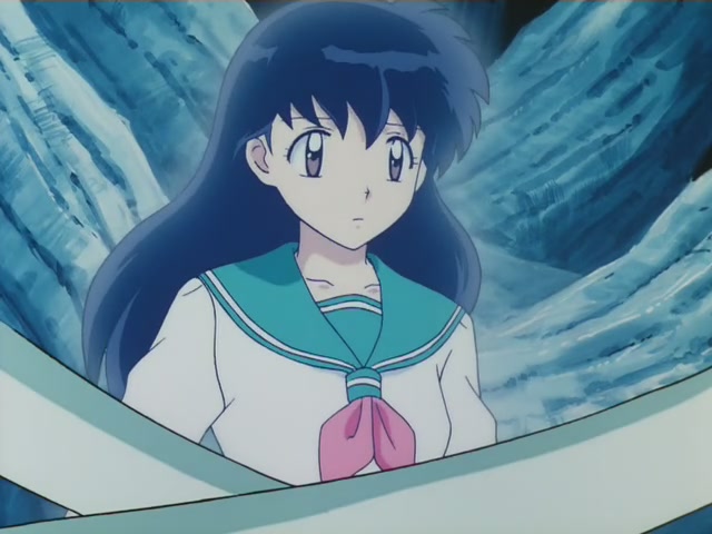 Inuyasha Ep 23: Kagome's Voice and Kikyo's Kiss @ 00:06:35