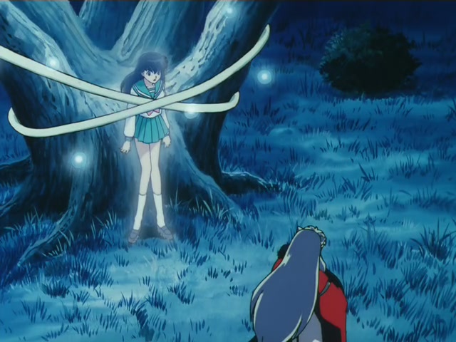 Inuyasha Ep 23: Kagome's Voice and Kikyo's Kiss @ 00:07:40