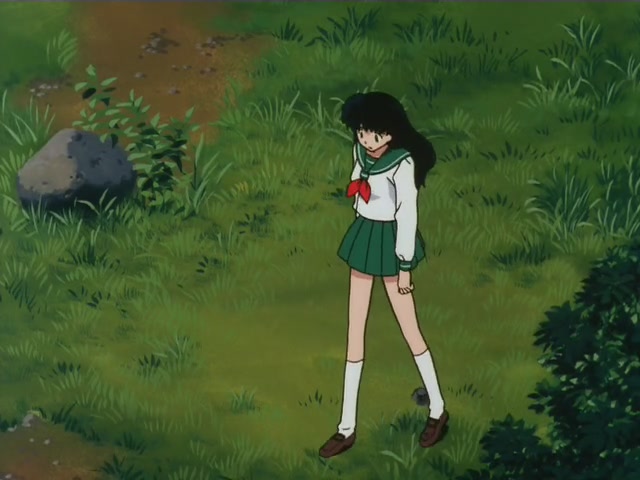 Inuyasha Ep 23: Kagome's Voice and Kikyo's Kiss @ 00:18:33