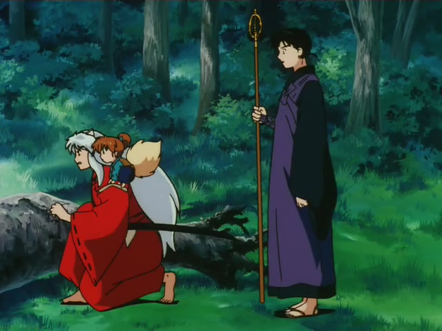 Inuyasha Ep 23: Kagome's Voice and Kikyo's Kiss @ 00:18:46