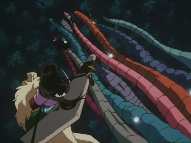 Inuyasha Ep 30: Tetsusaiga Is Stolen Showdown at Naraku's Castle @ 00:05:57