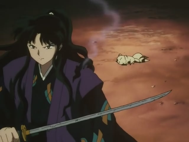 Inuyasha Ep 30: Tetsusaiga Is Stolen Showdown at Naraku's Castle @ 00:10:02
