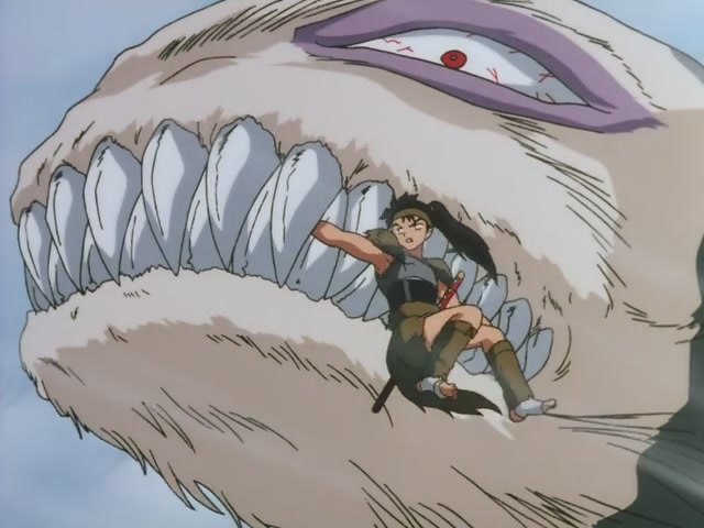 Inuyasha Ep 39: Trap of the Wind Sorceress Kagura @ 00:04:18