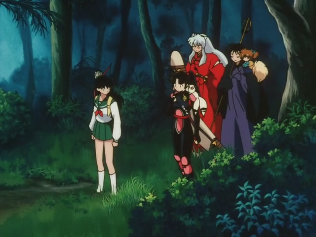 Inuyasha Ep 39: Trap of the Wind Sorceress Kagura @ 00:05:14