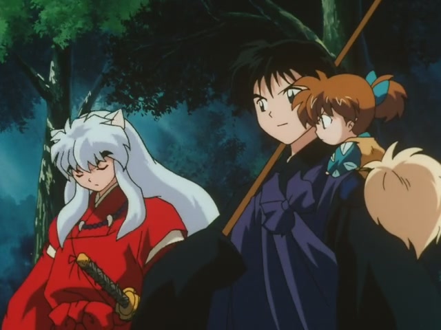 Inuyasha Ep 39: Trap of the Wind Sorceress Kagura @ 00:05:22