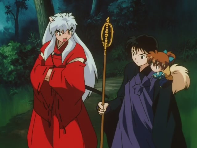 Inuyasha Ep 39: Trap of the Wind Sorceress Kagura @ 00:05:48