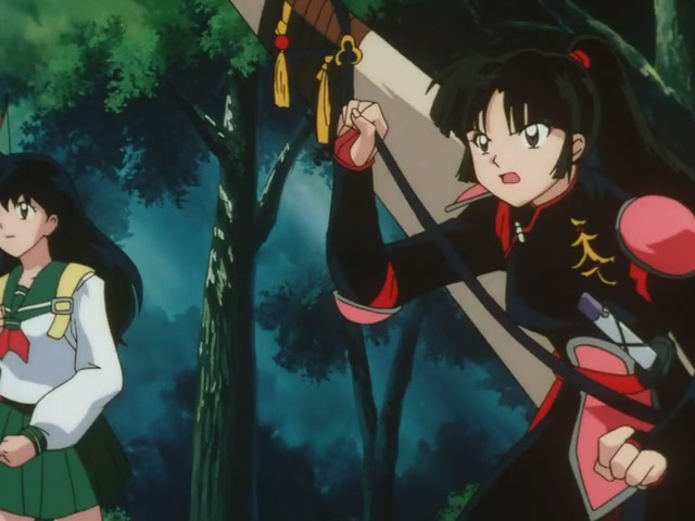 Inuyasha Ep 39: Trap of the Wind Sorceress Kagura @ 00:06:53