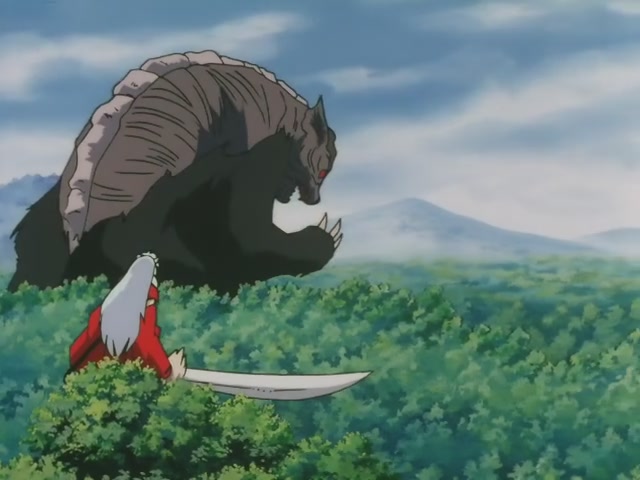 Inuyasha Ep 39: Trap of the Wind Sorceress Kagura @ 00:07:40