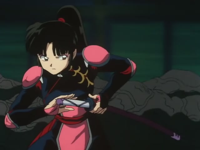 Inuyasha Ep 40: Kagura's Dance and Kanna's Mirror @ 00:01:17