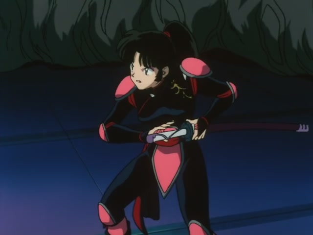 Inuyasha Ep 40: Kagura's Dance and Kanna's Mirror @ 00:01:30