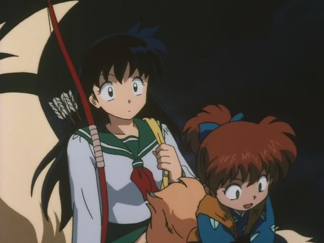 Inuyasha Ep 40: Kagura's Dance and Kanna's Mirror @ 00:03:00