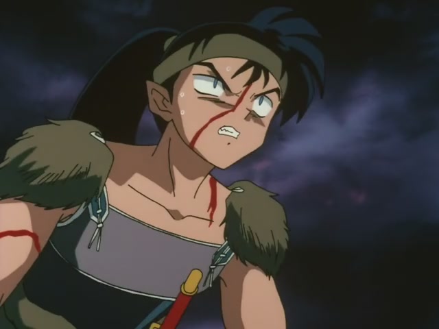 Inuyasha Ep 40: Kagura's Dance and Kanna's Mirror @ 00:06:57