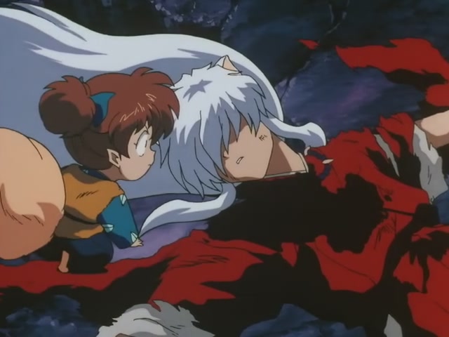 Inuyasha Ep 42: Sesshomaru and the Abducted Rin @ 00:11:03