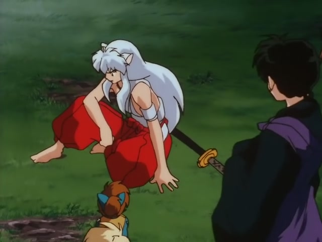 Inuyasha Ep 43: Tetsusaiga Reforged @ 00:07:32
