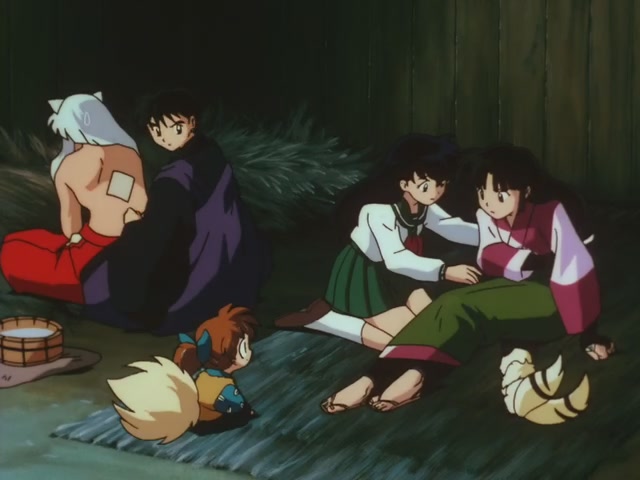 Inuyasha Ep 43: Tetsusaiga Reforged @ 00:09:15