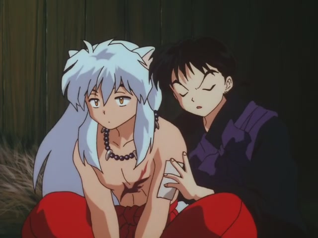 Inuyasha Ep 43: Tetsusaiga Reforged @ 00:09:28
