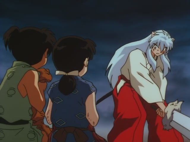 Inuyasha Ep 43: Tetsusaiga Reforged @ 00:14:25
