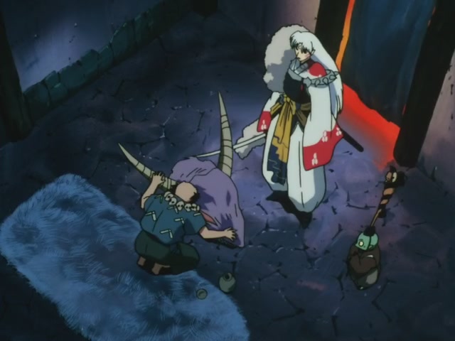 Inuyasha Ep 44: Kaijinbo's Evil Sword @ 00:07:32