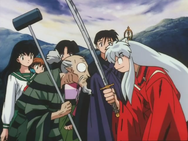Inuyasha Ep 45: Sesshomaru Wields Tokijin @ 00:02:30