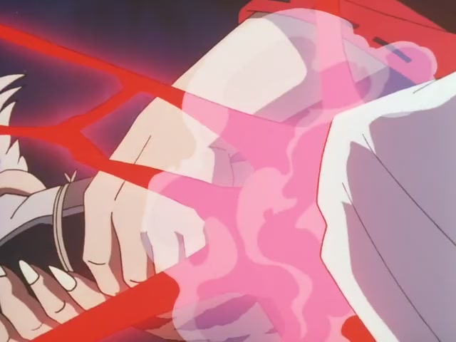 Inuyasha Ep 45: Sesshomaru Wields Tokijin @ 00:06:53
