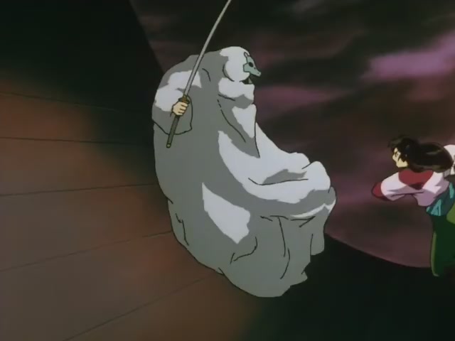 Inuyasha Ep 56: Tsubaki's Unrelenting Evil Will @ 00:01:30