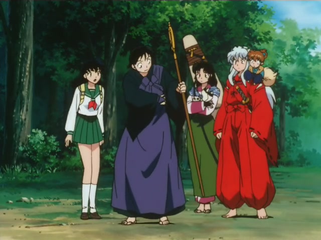Inuyasha Ep 56: Tsubaki's Unrelenting Evil Will @ 00:03:35