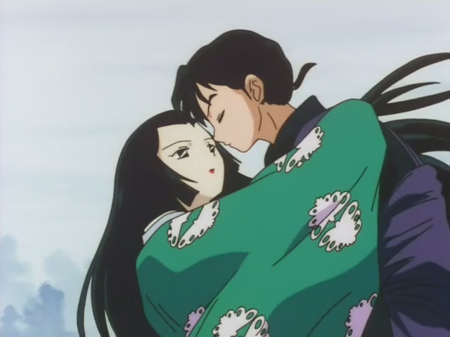 Inuyasha Ep 56: Tsubaki's Unrelenting Evil Will @ 00:12:46