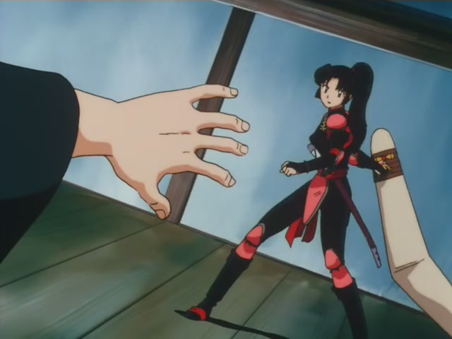Inuyasha Ep 56: Tsubaki's Unrelenting Evil Will @ 00:13:46