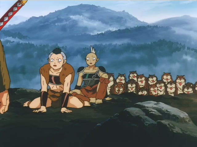 Inuyasha Ep 66: Naraku's Barrier and Kagome's Arrow @ 00:01:51