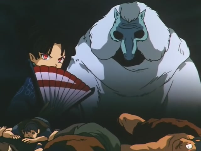 Inuyasha Ep 66: Naraku's Barrier and Kagome's Arrow @ 00:02:26