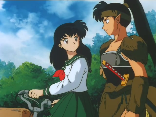 Inuyasha Ep 66: Naraku's Barrier and Kagome's Arrow @ 00:03:35