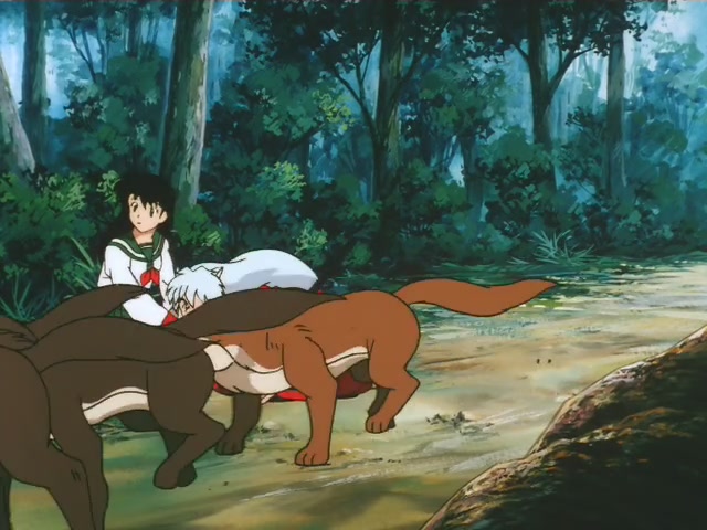 Inuyasha Ep 66: Naraku's Barrier and Kagome's Arrow @ 00:05:10