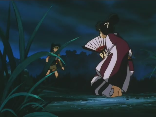 Inuyasha Ep 66: Naraku's Barrier and Kagome's Arrow @ 00:07:40