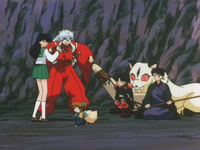 Inuyasha Ep 68: Shippo's New Technique the Heart Scar @ 00:05:44