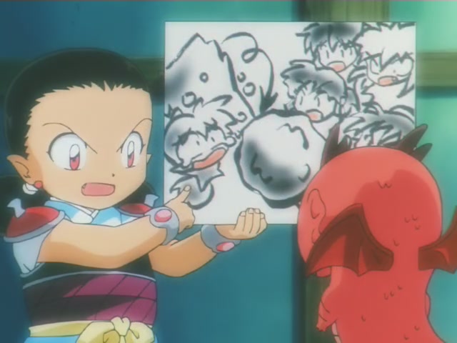 Inuyasha Ep 68: Shippo's New Technique the Heart Scar @ 00:07:10