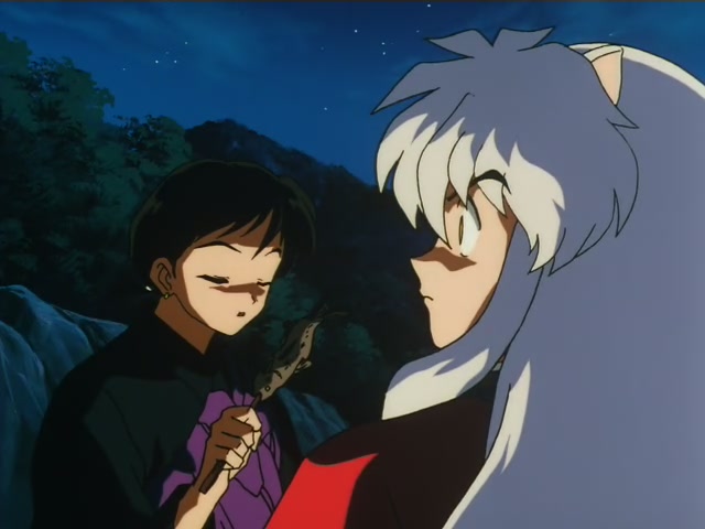 Inuyasha Ep 69: Terror of the Faceless Man @ 00:07:10