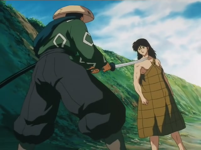 Inuyasha Ep 69: Terror of the Faceless Man @ 00:12:33
