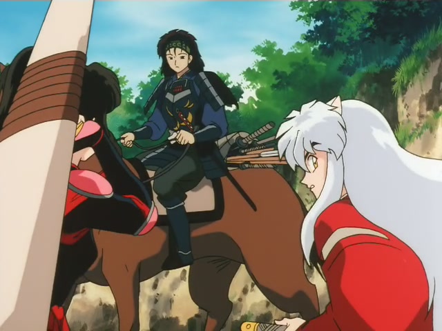 Inuyasha Ep 69: Terror of the Faceless Man @ 00:15:21